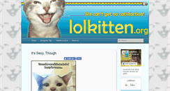 Desktop Screenshot of lolkitten.org